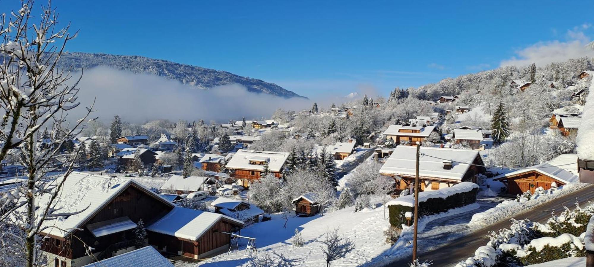 Plein Soleil Modern 3 Bedroom Apartment With Stunning Mountain Views Samoens Exterior photo
